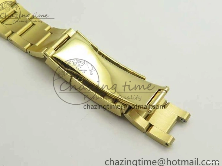 Plated YG 904L 1:1 116508 And SS Case Bracelet Green Clone Edition Dial Best Super A4130 ARF Daytona 0414